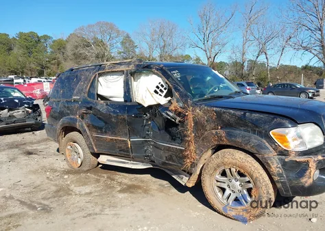 2006 Toyota Sequoia Limited V8 из США, поврежденный, VIN 5TDZT38A36S280824